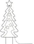 Ecd Germany Led Gartenstecker Weihnachtsbaum Tanne 87cm 90 Leds Warmwei&szlig; 6 Std...