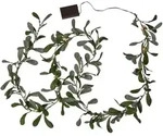 Star Trading - Led Bl&auml;ttergirlande ,mistel', Batteriebetriebene Dekolichterkette,