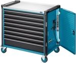 Werkstattwagen Assistent, Schubladen, Flach: 7 X 81 X 870 X 522 Mm, Schubladen, Hoch: