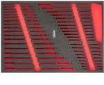 Weichschaumeinlage ∙ Leer ∙ V6807-l ∙ L X B X H: 563 Mm X 393 Mm X 35 Mm
