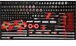 Ks Tools 1/4 + 3/8 Steckschl&uuml;ssel-satz In Schaumstoffeinlage, 183-tlg.