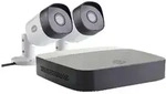 Yale - Sv-4c-2abf X-2 V2 Analog &Uuml;berwachungskamera-set 4-kanal Mit 2 Kameras 1920 X