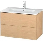 Duravit L-cube Waschtischunterbau Wandh&auml;ngend, 2 Schubk&auml;sten,