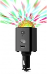 Disco Mobile-auto Charger Tx-159 Belastbarkeit Strom Max.=2.1 A 12/24 V, 5 V &Uuml;ber