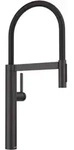 Blanco Culina S - Sp&uuml;ltischarmatur Mit Flexiblem Arm Und Brause, Schwarz Matt 527464
