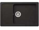 Schock Einbausp&uuml;le Cristalite Formhaus D-100 Ls A Onyx Gon Exzenterbedienung