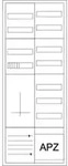 Eaton Komplettschrank 1z/1v+apz, 300871