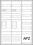 Eaton Z&auml;hler-komplettschrank F&uuml;r Ehz, Ohne Best&uuml;ckung, 191014