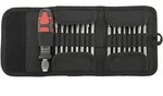 Bitsortiment In Rolltasche 17-teilig Mit Schnellwechselfutter - Format