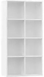 B&uuml;cherregal/sideboard Wei&szlig; 66&times;30&times;130 Cm Holzwerkstoff - Vidaxl