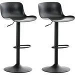 Clp - 2er Set Barhocker Almada Schwarz