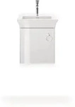 Duravit White Tulip, Waschtischunterbau Wandh&auml;ngend, Breite 384 X