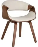Esszimmerstuhl Foley Creme Stoff