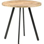 Esstisch 80 Cm Raues Mangoholz - Vidaxl