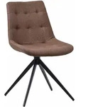 Esszimmerstuhl Merna Taupe Stoff