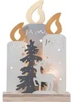 Star Trading - Led Weihnachtsdeko Fauna Von Weihnachtsmotive Aus Holz Mit Beleuchtung