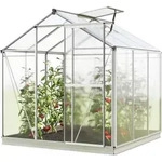 Gew&auml;chshaus Jasmin 3 Alu-rahmen 192 X 192 Cm Polycarbonat Platten - Mit
