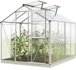 Gfp Gew&auml;chshaus Jasmin 4 Alu-rahmen 192 X 256 Cm Polycarbonat Platten - Mit