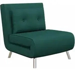 Homcom - Schlafsessel, Einzelsofa Mit Bettfunktion, Klappsessel, G&auml;stebett Mit