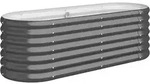 Hochbeet Verzinkter Stahl 114x40x36 Cm Anthrazit Vidaxl
