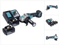Dga 521 Rgx1 Akku Winkelschleifer 18 V 125 Mm X-lock Brushless + 2x Akku 6,0 Ah...
