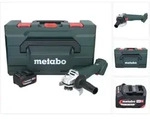 Metabo W 18 7-125 Akku Winkelschleifer 18 V 125 Mm + 1x Akku 4,0 Ah + Metabox - Ohne