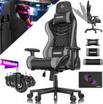 Kesser&reg; Gaming-stuhl, Ergonomisch, 150 Kg - Schwarz / Grau