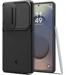 Spigen Optik Armor - Schutzh&uuml;lle F&uuml;r Samsung Galaxy S25 Ultra (schwarz)