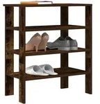 Schuhregal R&auml;uchereiche 61x32x70 Cm Holzwerkstoff Vidaxl