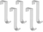 T&uuml;rgarderobenhaken Kunststoff, Wei&szlig;, 5er-set Handtuchhaken - Wenko