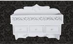 Wandgarderobe Mit 3 Schubladen 2 Kleiderhaken Vidaxl
