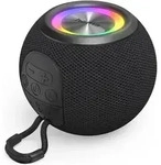 Bluetooth&reg; Speaker Ball Shape Lautsprecher, 5 Lichtmodi, 5 W, Farbe Schwarz - Hama