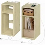 Nachttisch 2er Set, Beistelltisch Mit Ladefunktion Couchtisch Mit 2 Steckdosen, 2