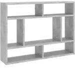 Wandregal Betongrau 75x16x55 Cm Holzwerkstoff Vidaxl