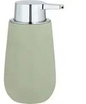 Seifenspender Badi Lindgr&uuml;n Keramik, 320 Ml, Gr&uuml;n, Keramik Gr&uuml;n - Gr&uuml;n - Wenko