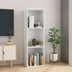 B&uuml;cherregal/tv-schrank Wei&szlig; 36x30x114 Cm Holzwerkstoff Vidaxl
