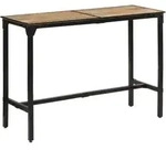 Bartisch 150x55x107 Cm Raues Massivholz Mango Vidaxl