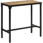 Bartisch 110x55x107 Cm Raues Massivholz Mango Vidaxl