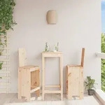 Barhocker 2 Stk. 40x42x120 Cm Massivholz Kiefer Vidaxl