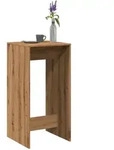 Bartisch Artisan-eiche 51x50x103,5 Cm Holzwerkstoff Vidaxl