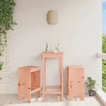 Vidaxl - Barhocker 2 Stk. 40x36x75 Cm Massivholz Douglasie