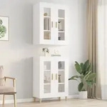 Vidaxl Hanging Wall Cabinet White 69,5x34x90 Cm