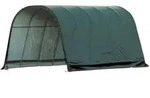 Shelterlogic - Shelter Logic Weidezelt Run-in-shed 24,4m&sup2;, Gr&uuml;n, 610 X 400 X 300 Cm