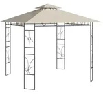 Vidaxl Pavillon 3x3x2,7 M Creme 160 G/m2