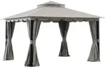 Stoff Pavillion Stoj In Grau - 336cm X 402cm