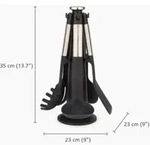 Joseph Joseph Elevate 5-teiliges Silikon-untensilien-set St&auml;nder