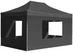 Profi-partyzelt Faltbar Mit W&auml;nden Aluminium 4,5&times;3m Anthrazit - Vidaxl