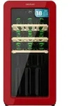 Cecotec Weink&uuml;hlschrank Vintage Rot F&uuml;r 18 Flaschen
