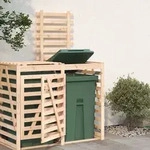 Erweiterung F&uuml;r M&uuml;lltonnenbox Massivholz Kiefer Vidaxl