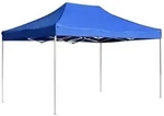 Profi-partyzelt Faltbar Aluminium 4,5x3 M Blau Vidaxl